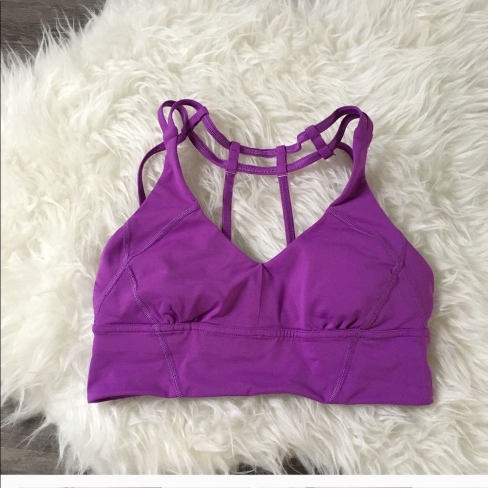 Purple Lululemon bra